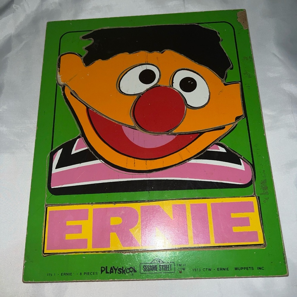 Playskool Vintage Ernie Puzzle